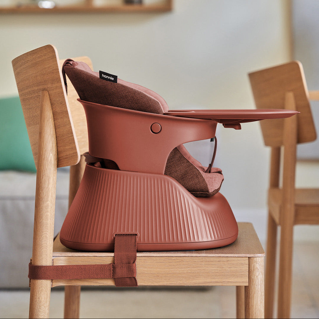 Premium Portable High Chair - Mahogany Red | Hannie