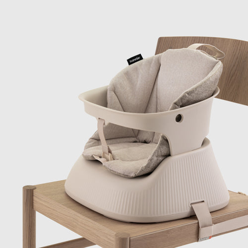 baby trend portable high chair Premium Portable High Chair - White Sand