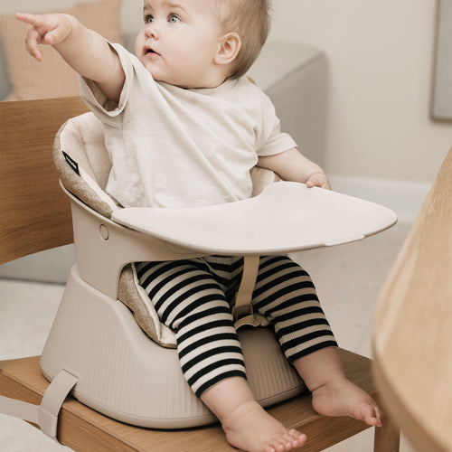 The Portable High Chair White Sand - Main Image